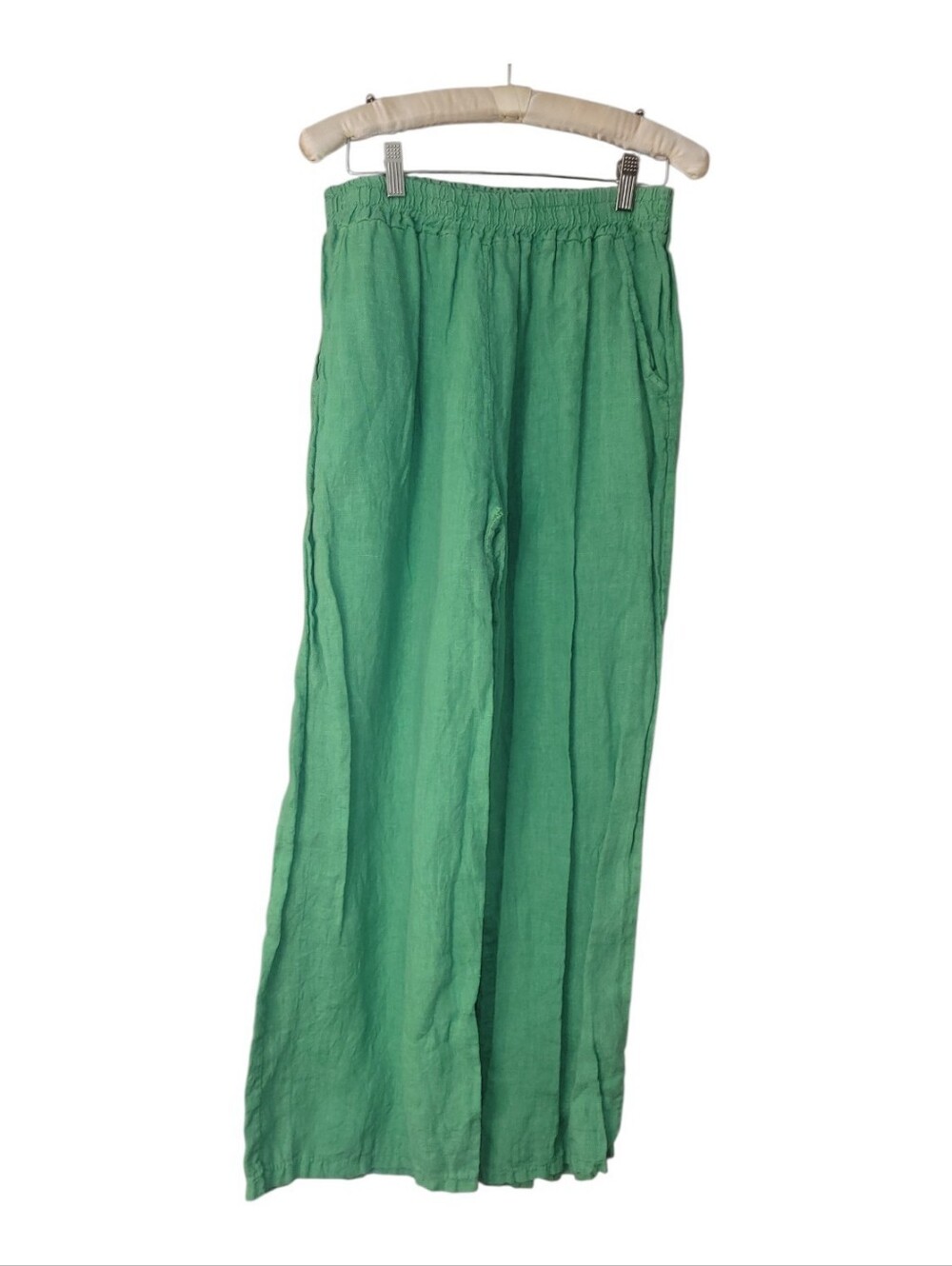Puro Lino Pure Linen Made Italy Colorul Boho Hippie Pants M